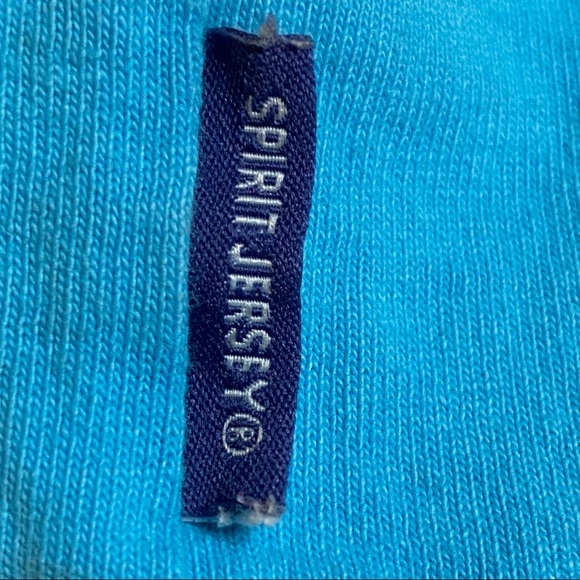 US Capital Washington DC Baby Blue Spirit Jersey Long Sleeve Spell Out T Shirt - Picture 5 of 7